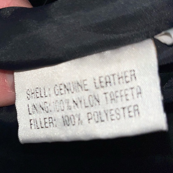 Vintage 80s Winlit black leather trench coat - Picture 8 of 10